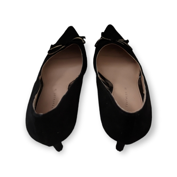 Zara Trafaluc Suede Heels - Picture 4 of 5